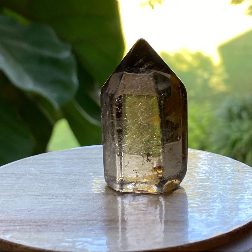 Crystals Angelite Amethyst Carnelian Smoky Quartz Point - Picture 5 of 8